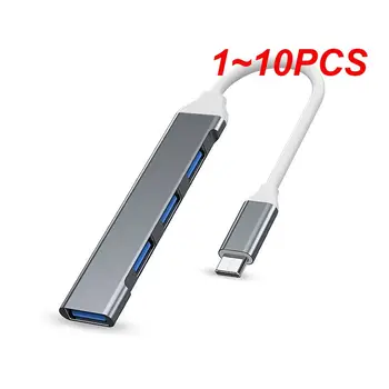 1 ~ 10ШТ 3.0 Hub USB Hub 4 Porta high-Speed Fan-Type c 5 Gbit/s Za PC računala Pribor Многопортовый HUB 4 Port USB 3.0 2.0