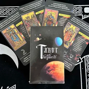 10,3 * 6 cm Kartaške igre Tarot Planet Waite za početnike 78 kom. kartice