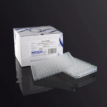 10 ploča / paket Watson Bio Lab 137-675C 96-луночная PCR-ploča volumena 0,1 ml, pola ограненная prirodnim ободком odgovarajuće veličine, Daje gustu brtvljenje