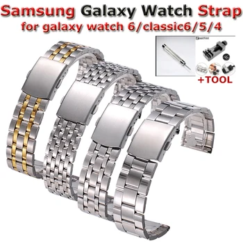 18 mm 22 mm 20 mm Remen od nehrđajućeg Čelika za Samsung Galaxy Watch 3 45 mm 46 mm Active 2 S3 Band za Huawei GT2/3 Narukvica Amazfit Bip