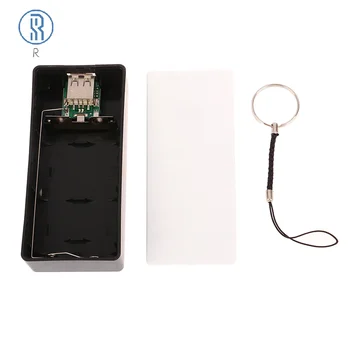 1pc 2X18650 USB Power Bank Torbica Kit za punjač 18650 Kutija DIY Shell za smartphone, MP3, E-punjenje mobilnog telefona