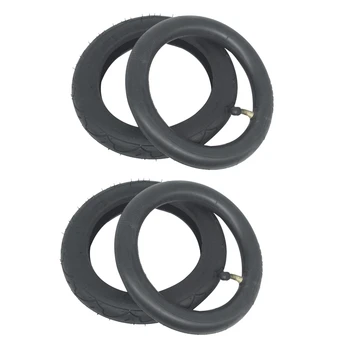 2X 8-inčni guma dobre kvalitete 8X1 1/4 Set guma za skuter i unutarnje cijevi s zakrivljene ventilom Pogodan za biciklizam električni / plinski guma za skuter