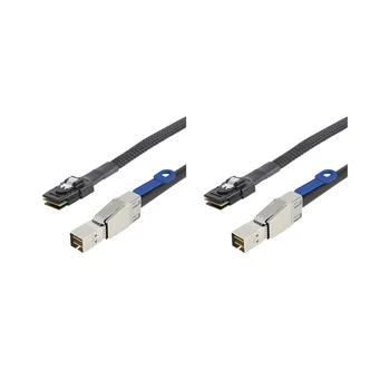2X Kabel adapter MINI SAS HD na MINI SAS 36PIN SFF-8644-SFF-8087 Server Kabel za tvrdi disk 12 Gb/s 3,33 TF /1M
