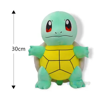 30 cm Originalna igračka Squirtle, diva Pokemon, Plišane igračke, Plišani Lutka Pikachu, Dar za dijete