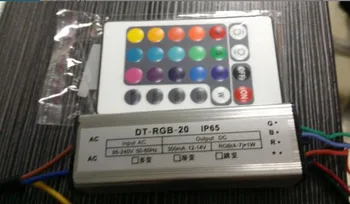 50ШТ Fedex besplatno 20 W RGB led driver za donje svjetlo/podvodna svjetla vodootporan IP65 AC95-240V 300mA Besplatna dostava