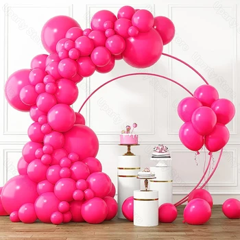 95шт svijetlo roza гирлянда od balona 5/10/12 / 18 cm Svijetlo-tamno-roza luk od balona za rođendan, vjenčani nakit, dječje duše, dekor za zurke