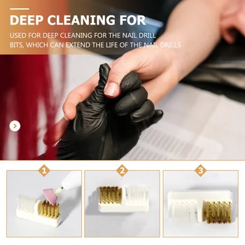 Alat za manikuru, Bakrena žica, bušilica za nokte, Četke, alat za čišćenje Mlaznica za čišćenje kistova