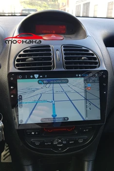Auto Media Player Android 10 Za Peugeot 206 2000-2016 64 GB PX6 GPS Navigacija Radio DVD Player Auto Stereo Glavna jedinica DSP
