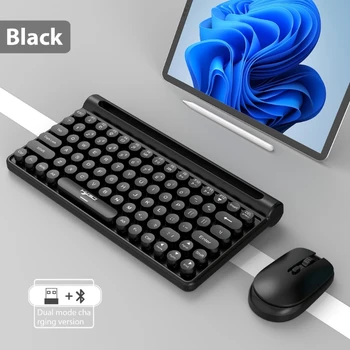 Bežična tipkovnica i miš 2.4 G Prijenosni kombinaciji skup mini-tipkovnica i miš za laptop, desktop računala