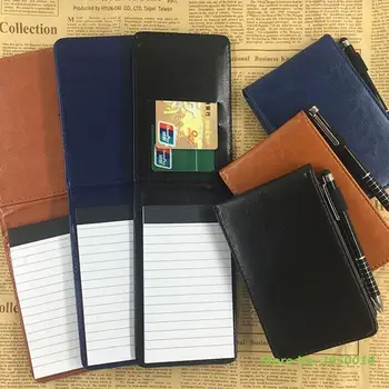 Bilježnica A7 Journal u simuliranom kožnim koricama, blok za bilješke sa stylusom, višenamjenski papir za 50 listova za rad u uredu i student