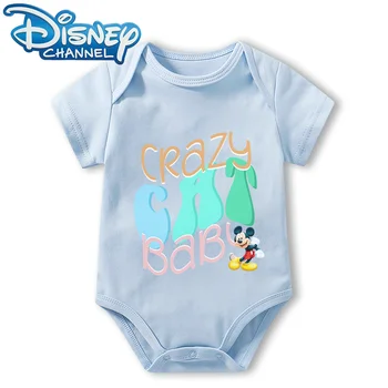 Dječja odjeća, body za novorođenčad, kombinezon za dječake i djevojčice, zajedno s kratkim rukavima s Mickey Mouse od 0 do 12 mjeseci