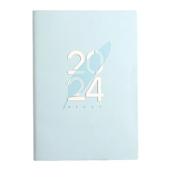 Dnevnik 2024 godine, dnevnik formata A5, notepad-dnevnik formata A5 za božićni dar, Dnevnici rođendan na 2024 godine