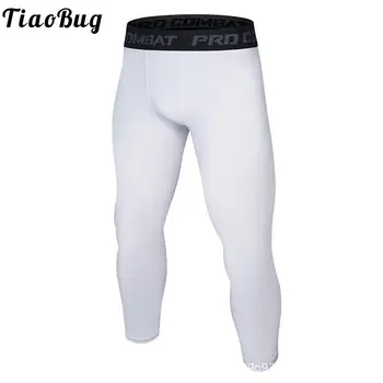 Gospodo elastične hlače za trčanje i penjanje Tiaobug s niskim strukom, uske tajice dužine do telad, впитывающие vlagu Sportske hlače za trčanje, trening