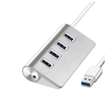 Hub USB 3.0, 4 porta, brzi adapter sa stopom od 5 Gbit/s, hub USB 2.0, USB razdjelnik adapter za laptop, Računalna Oprema