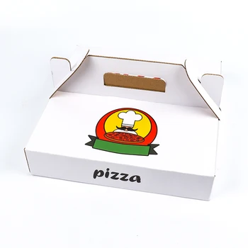 Individualni proizvod veličina 9 10 12 14 18 Cm Pakiranje s logotipom naručiti Personalizirane kartonskih kutija od valovite papira po cijeloj površini Pizza B