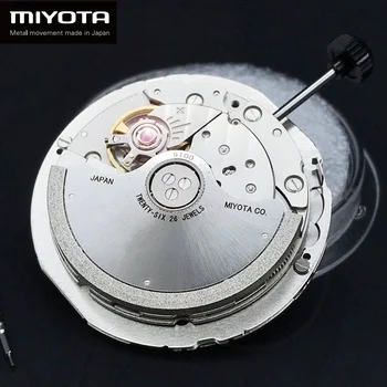 Japanski sat MIYOTA 9100 sa automatskim mehaničkim mehanizmom Od vrhunski brand luksuznih Zamjenjuju dogovor Movt na Dvadeset šest dragulja s bijelim kotačićem datuma