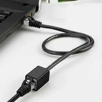 Kabelski adapter pod kutom od 90 stupnjeva Gore / dolje/lijevo / desno Mrežni kabel CAT6, Mrežni produžni kabel, Ethernet kabel Cat6 kabel RJ45