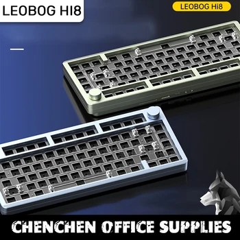 Leobog Hi8 Mehanička Tipkovnica Kit Bežične Bluetooth je Od Aluminijske Legure 80 tipki PBT Keycaps 3 Profila Brtva 75% Igraća Tipkovnica Poklon