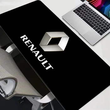 Luksuzni Modni Logotip RENAULT HD, Veliki podloga za miša, Pribor za gaming laptop, Gumena podloga za miša, tipkovnica, Uredski Solidne Mekani tepih za stol
