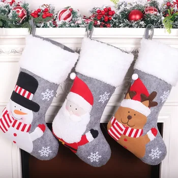 Međunarodni božićni ukrasi, ovjes, Dječji Božićni čarapa, poklon paket dječjih tajice
