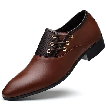 Modeliranje cipele za muškarce, što je novost 2023 godine, službena Poslovna kožna obuća, muška univerzalna obuća vrlo velike veličine 48, Casual cipele
