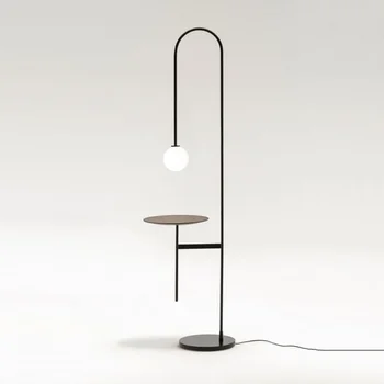 Moderan dizajn željeznog kava stol, led podne svjetiljke za dnevni boravak, kauč-podna lampa, noćni lampa u hotelskoj sobi, uređenje kuće