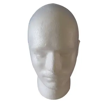 Muških perika, Косметологический lutka, oslonac za glavu, model od pjene Bijele boje