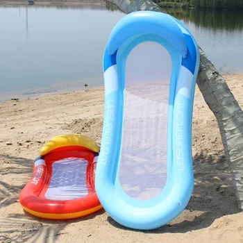 Napuhavanje vodeni viseća, plutajući krevet, zračni madrac, jastuk za spavanje na plaži i pored bazena, mreža za pribor za kupanje 2024