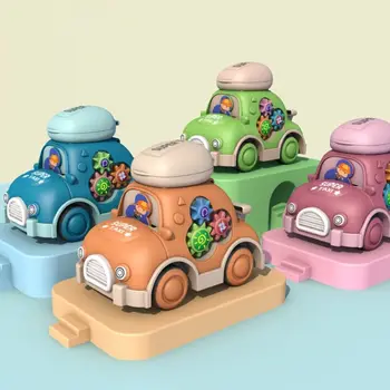 Novi Crtić Auto igračka za bebe, Auto za pohranu, Interaktivne Edukativne igračke za rano učenje, Dar Montessori