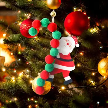 Ovjes Djeda Mraza, svijetle privjesci u obliku Božićnog drvca, ukrasi u obliku Djed Mraz, snjegović, los za kućne rođendanske zabave Navidad, Novo zime