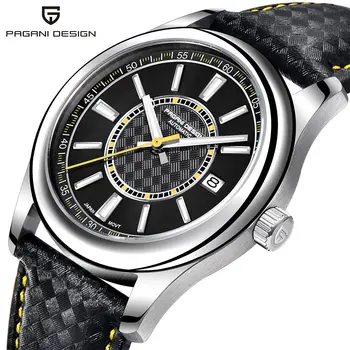 Pagani Design 2023 Nove modne muške automatski mehanički sat NH35 Safir kristal Sportske vodootporan 100-metar satovi za muškarce Rel