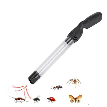 Prijenosni ventilator za hvatanje insekata E-usisavač za insekte sa led pozadinskim osvjetljenjem, Uređaj za pročišćavanje insekata, s usisne Zamka za upotrebu vakuumske kukca Q1Z2