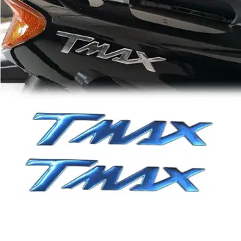 Promijenio logo moto vodootporne naljepnica s 3D logotipom moto TMAX Naljepnica za kućište spremnika 3D logotip za Yamaha TMAX500 TMAX 530 500