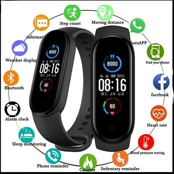 relojes, gospodo pametni satovi, ženski vodootporan sportski pametni sat, monitor za mjerenje krvnog tlaka, dječji narukvica za Android i IOS Xiaomi