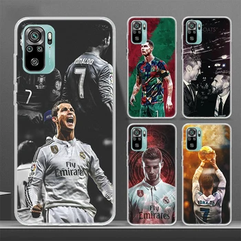 Torbica za telefon CR7 Football Star R-Ronaldo za Xiaomi Redmi 12 12C 9 9A 9C 9T 10 10A 10C 8 8A 7 7A 6 6A 6 Pro S2 K20 K30 K40 Soft Co