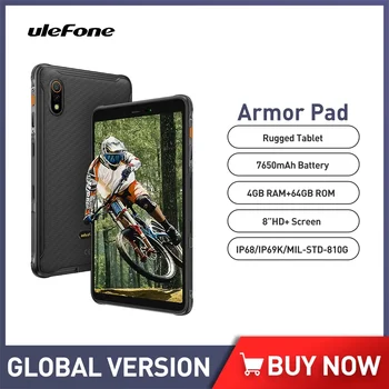 Ulefone Armor Pad 4G Solidne tableta Восьмиядерный 4 GB RAM-a I 64 GB ROM-8,0 Cm HD + Zaslon IP68/IP69K 13 MP 7650 mah Android Tablet PC-12