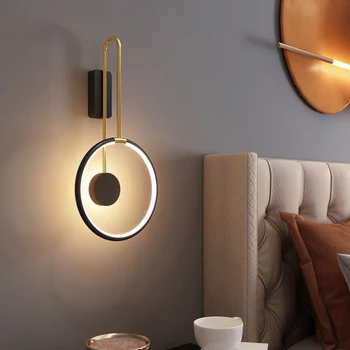 Unutarnje zidne lampe Nordic decoration Moderna luksuzna lampa Za spavaće sobe, led zidna svjetiljka, noćni ormarić, zidne svjetiljke za uređenje doma u dnevnom boravku