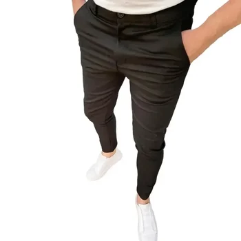Uske hlače Spustu na munje Popularna Ulica odjeća slobodnog rezanja Svakodnevni Super Stretch