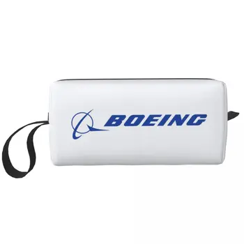 Velika косметичка s logotipom Boeing, косметичка za putovanja, prijenosna torba za toaletni za žene