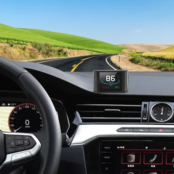 Višenamjenski Za Auto Brzinomjer Temperatura O/min Senzor Kilometraža OBD Smart Digital Meter HPD P10 Head Up Display Dijagnostički Alat