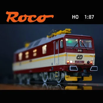 Vlak ROCO Model 1: 87 HO 371 Električni Digitalni audio cd Češki plišani vlak pete generacije 71232 crvene boje
