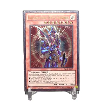 Yu-Gi-Oh Ultimate Rare SANO-EN039/Vojnika s crnim sjajem - Glasnik Početka Poklon collectible card igračke (ne originalne)