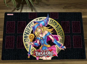 YuGiOh Dark Magician Girl TCG CCG Tepih Za Kartaška Igra Stolni Igre Mat Stolni Igre Mat podlogu Za Miša 60x35 cm S Torbicom
