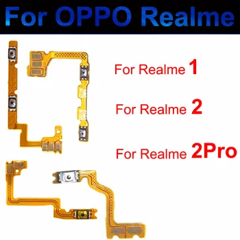 Za Oppo Realme 1 2 2Pro Gumb za glasnoću na bočnoj strani mini-tipka za uključivanje zvuka okidač fleksibilan kabel zamjena traka Rezervni dijelovi za popravak