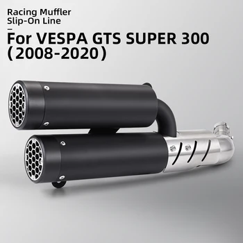 Za vespa GTS300 GTS Super300 Kompletan ispušni sustav moto Escape Šine na prednje cijevi Priključna cijev Original