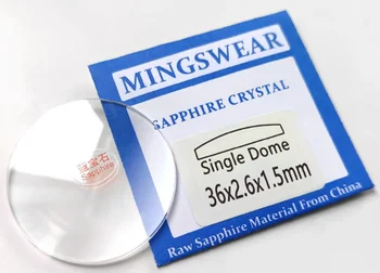 Zamjena kristala однокупольного konveksni okruglog hdz 1,5*40/40,5 mm