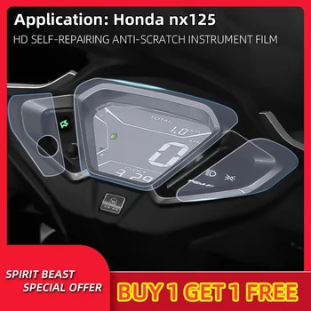 Zaštitna folija za brzinomjer motocikla, TPU od ogrebotina, natpis na ploči s instrumentima skutera, alat, vodootporna folija za Honda NX125