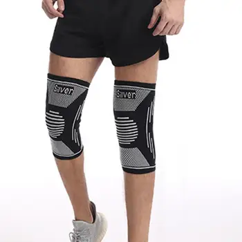 Zaštitne koljena, pletene Elastične sportske koljena za žene, muškarce, kompresije rukava od bolova, za košarku, od тендинита