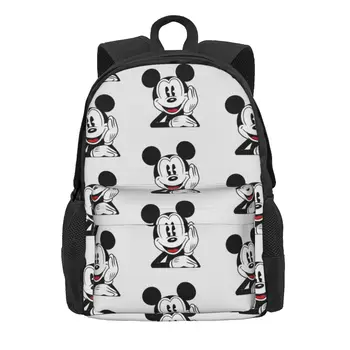 Ženski ruksak Disney Mickey Mouse Mochila s 3D ispis Svakodnevne Dječje školska torba za Računalo ruksak Za dječake i djevojčice Putnu torbu preko ramena