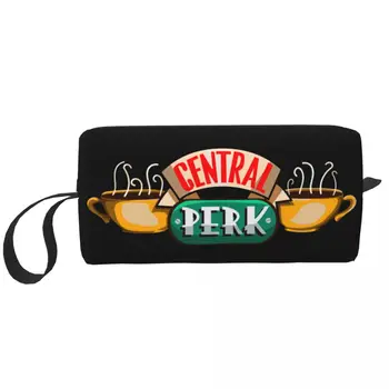 Косметичка Friends Central Perk Symbol, косметичка za muškarce i žene, torbe za toaletne potrepštine iz emisije Dopp Kit